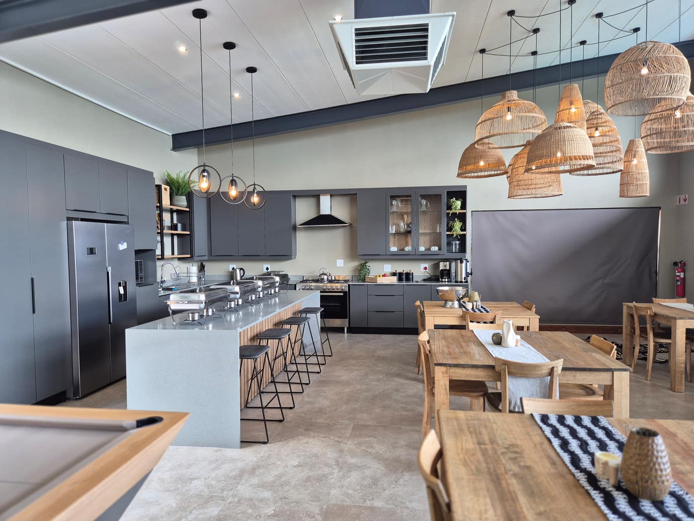 Iketla entertainment area interior